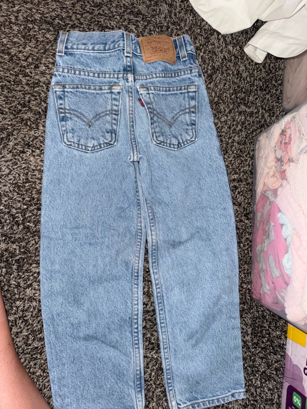 Levi’s 550 Light Blue Straight Leg Jeans
